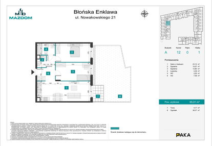 Mieszkanie w inwestycji: Błońska Enklawa