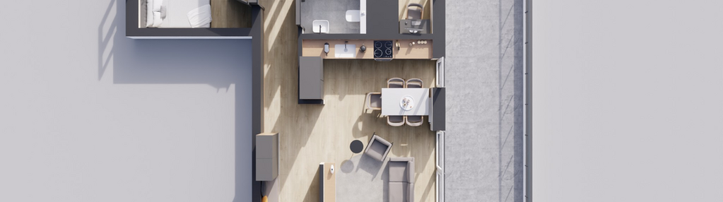 Mieszkanie w inwestycji: Odrzańskie Bulvary