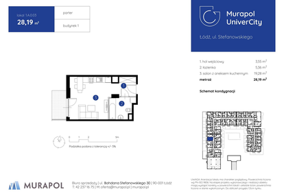 Mieszkanie w inwestycji: Murapol UniverCity