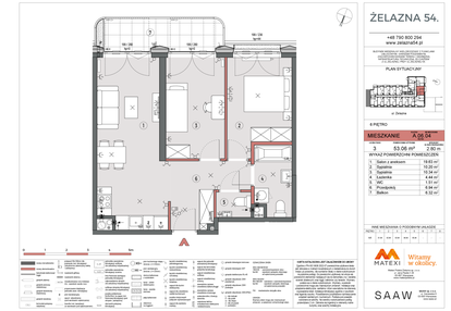 Mieszkanie w inwestycji: Żelazna 54