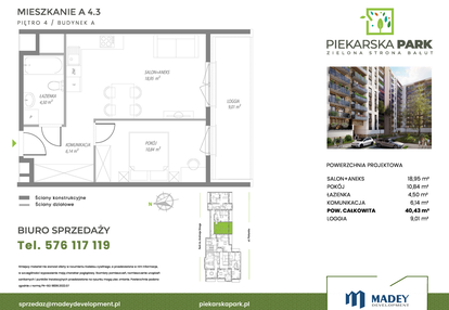 Mieszkanie w inwestycji: Piekarska Park