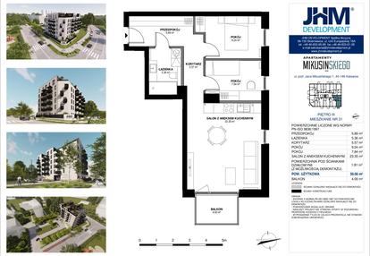 Mieszkanie w inwestycji: Apartamenty Mikusińskiego