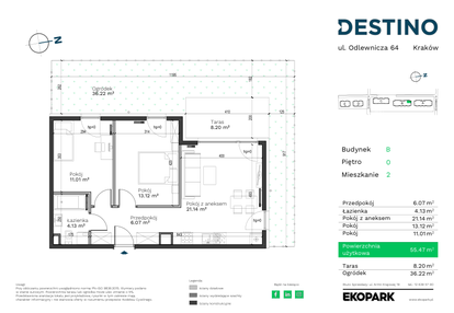 Mieszkanie w inwestycji: Destino