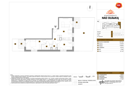 Mieszkanie w inwestycji: Apartamenty nad Oławką etap II