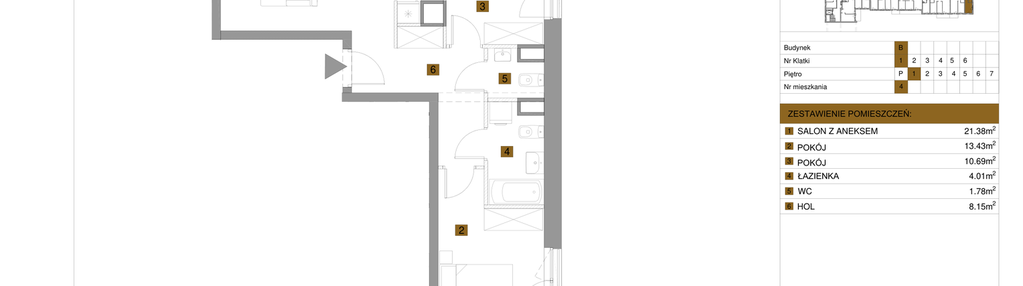 Mieszkanie w inwestycji: Apartamenty nad Oławką etap II