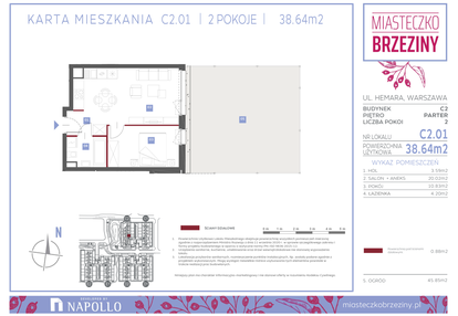 Mieszkanie w inwestycji: Miasteczko Brzeziny II