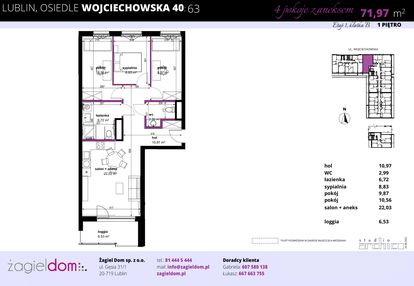 Mieszkanie w inwestycji: Wojciechowska Square