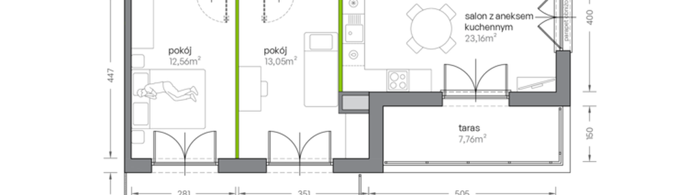 Mieszkanie w inwestycji: Żabiniec Vita