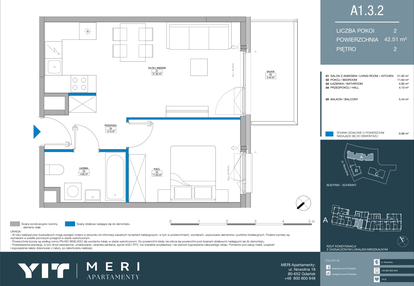 Mieszkanie w inwestycji: Meri Apartamenty
