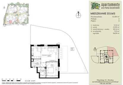 Mieszkanie w inwestycji: Apartamenty przy Parku Szczytnickim