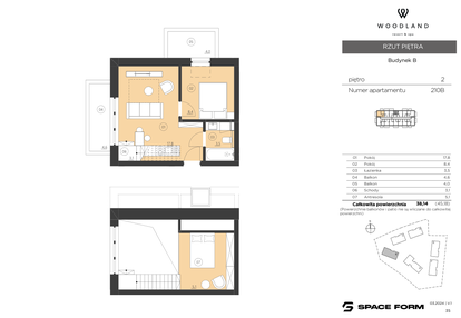 Mieszkanie w inwestycji: Woodland Resort&Spa