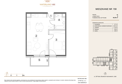 Mieszkanie w inwestycji: Waterlane Vibe