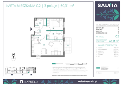 Mieszkanie w inwestycji: Osiedle Salvia