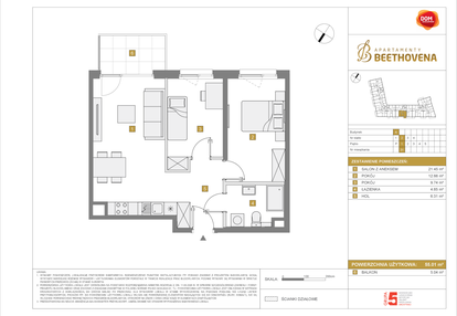Mieszkanie w inwestycji: Apartamenty Beethovena