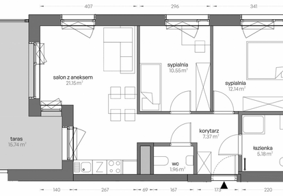 Mieszkanie w inwestycji: Sikorskiego Vita