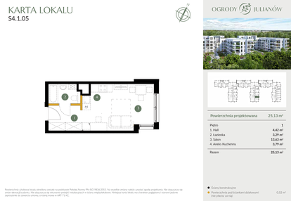 Mieszkanie w inwestycji: Ogrody Julianów