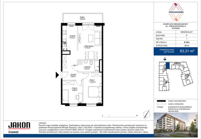 Mieszkanie w inwestycji: Wieruszowska E