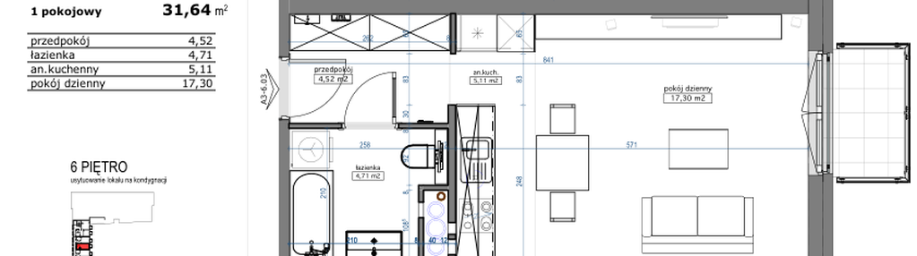 Mieszkanie w inwestycji: Naramowicka 172