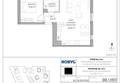 Mieszkanie w inwestycji: ROSA Residence etap II