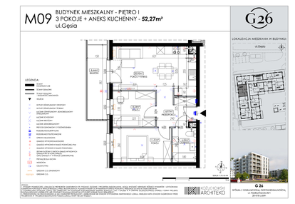 Mieszkanie w inwestycji: Gęsia 26 - Bud. A2