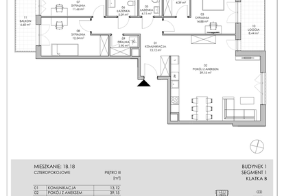 Mieszkanie w inwestycji: Skwer Harmonia II