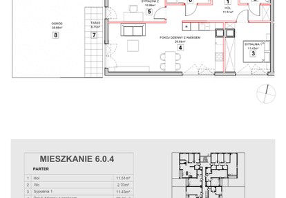 Mieszkanie w inwestycji: Zakątek Harmonia II