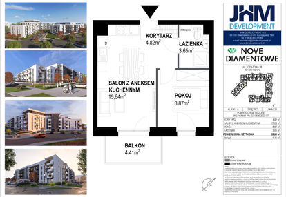 Mieszkanie w inwestycji: Nove Diamentowe