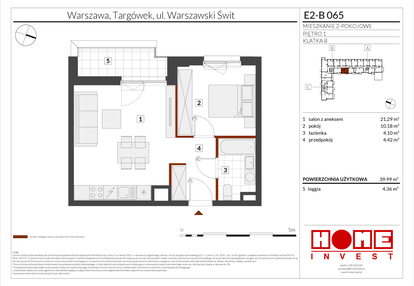 Mieszkanie w inwestycji: Warszawski Świt etap XI