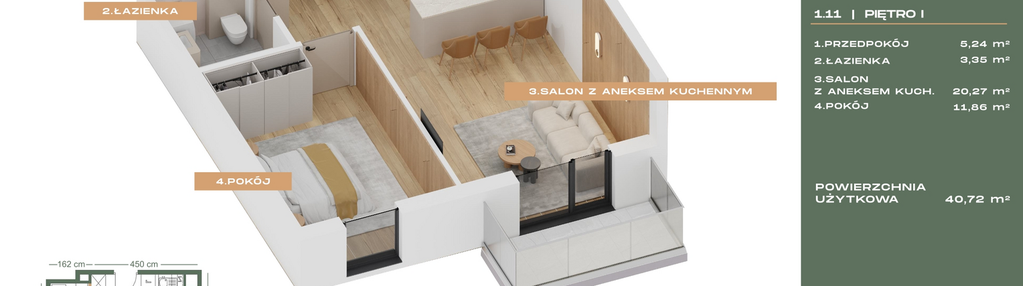 Mieszkanie w inwestycji: Dobre Miejsce Waniliowa