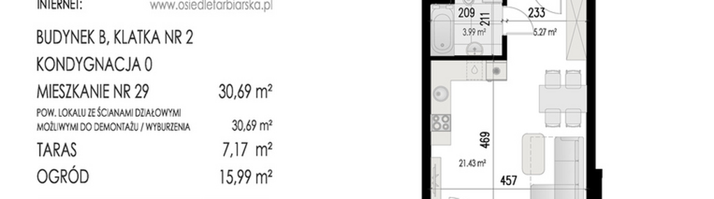 Mieszkanie w inwestycji: Osiedle Farbiarska II