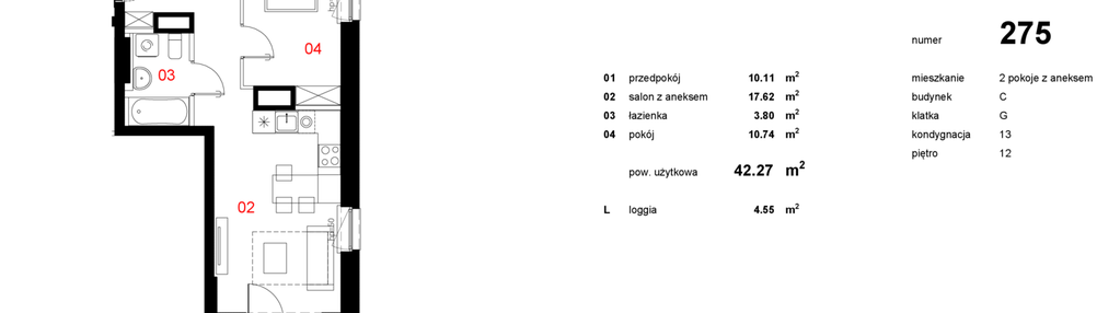 Mieszkanie w inwestycji: Osiedle Mocha Tower