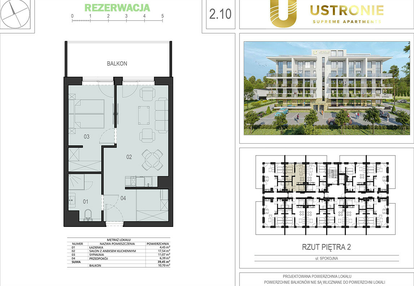 Mieszkanie w inwestycji: Ustronie Supreme Apartments