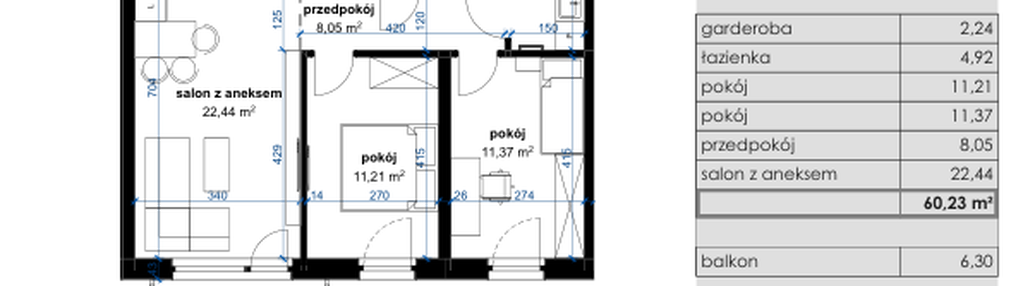 Mieszkanie w inwestycji: Osiedle Kwiatowe