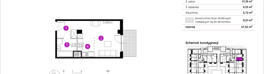 Mieszkanie w inwestycji: Murapol Apartamenty na Wzgórzu - bud. 4 i 5