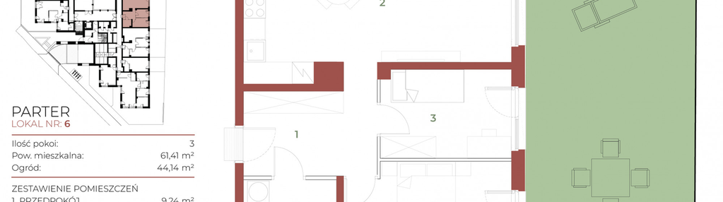 Mieszkanie w inwestycji: Tertio Zapolskiej