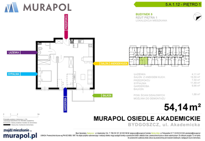 Mieszkanie w inwestycji: Murapol Osiedle Akademickie
