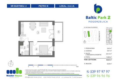 Mieszkanie w inwestycji: Baltic Park 2 Pogorzelica bud. 1 i 2