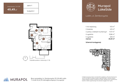 Mieszkanie w inwestycji: Murapol LakeSide