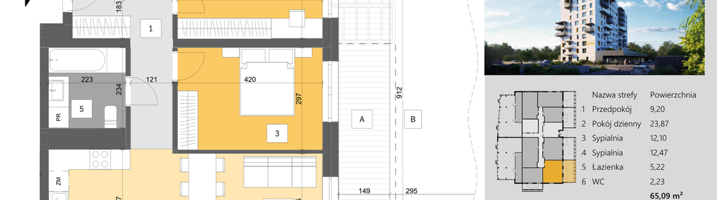 Mieszkanie w inwestycji: Dworzysko Park - Etap III