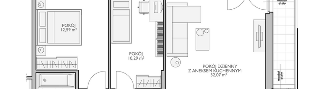 Mieszkanie w inwestycji: Wiszące Ogrody