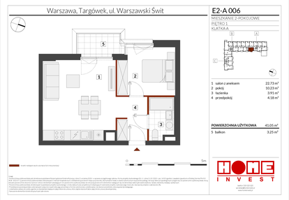 Mieszkanie w inwestycji: Warszawski Świt etap XI