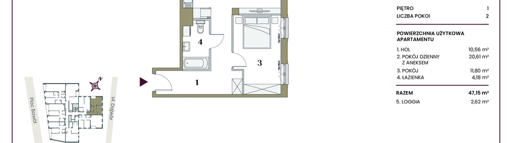 Mieszkanie w inwestycji: Dajwór
