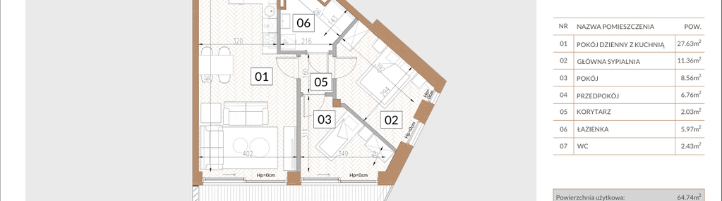 Mieszkanie w inwestycji: Portico Marina