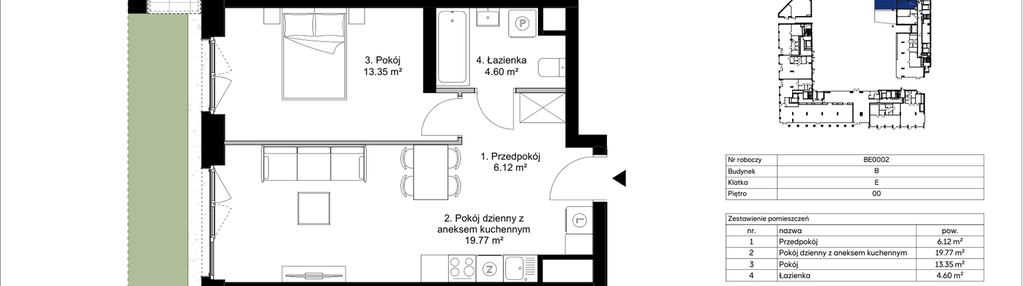Mieszkanie w inwestycji: Awangarda Mogilska