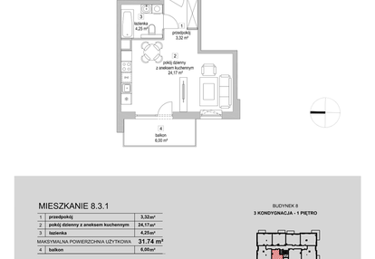 Mieszkanie w inwestycji: Osiedle Przyjemne III