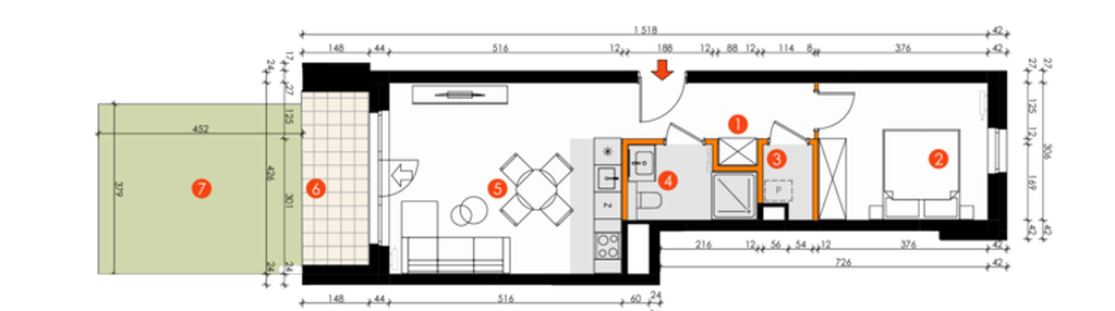 Mieszkanie w inwestycji: Platanowy Park etap IV