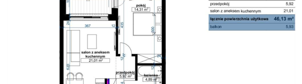 Mieszkanie w inwestycji: Wzgórze Poetów 2