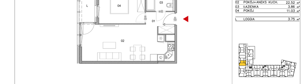 Mieszkanie w inwestycji: Morwowa 5