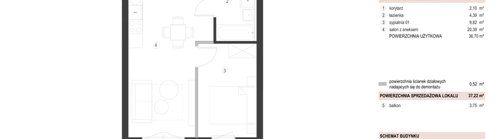 Mieszkanie w inwestycji: Smardzewska 8