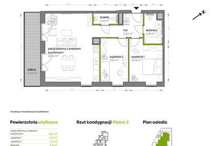 Mieszkanie w inwestycji: Ptasia Vita